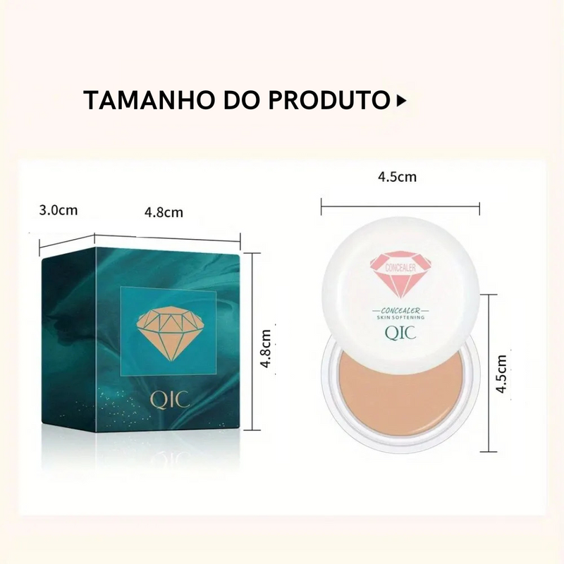 Maquiagem para cobertura completa de tatuagens
