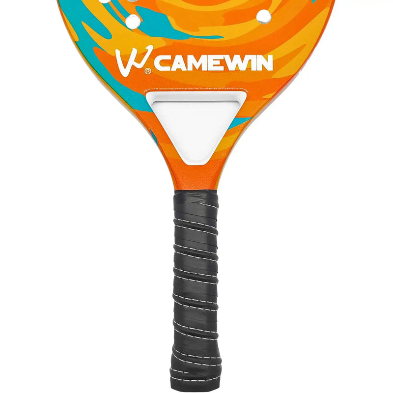 Raquete de Beach Tennis Camewin Original de Fibra de carbono e Fibra de vidro