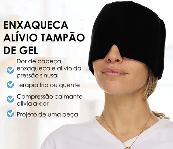 ToucaThermo ® - Touca com gel para o alívio da enxaqueca