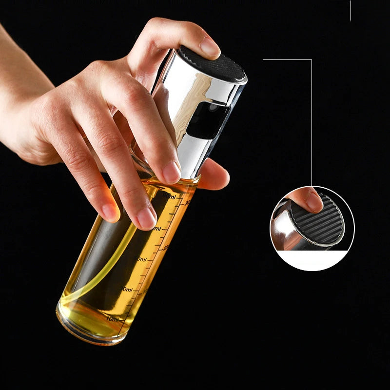 Spray Porta Azeite e Vinagre 100 ML pulveriza e tempera de maneira única.