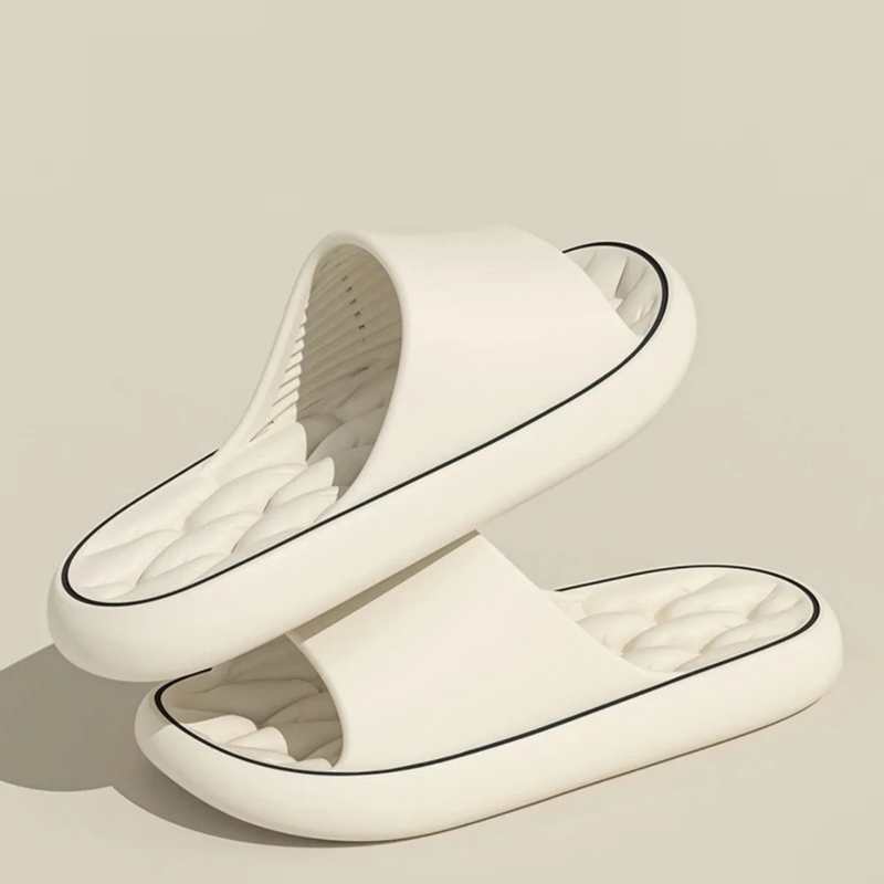 Chinelos Confort  - Ultra Macios branco
