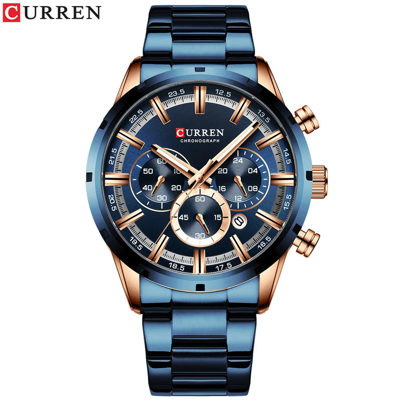 Relógio Curren 8355 Azul