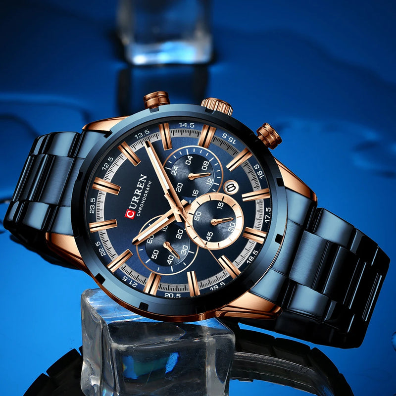 Relógio Curren 8355 Azul