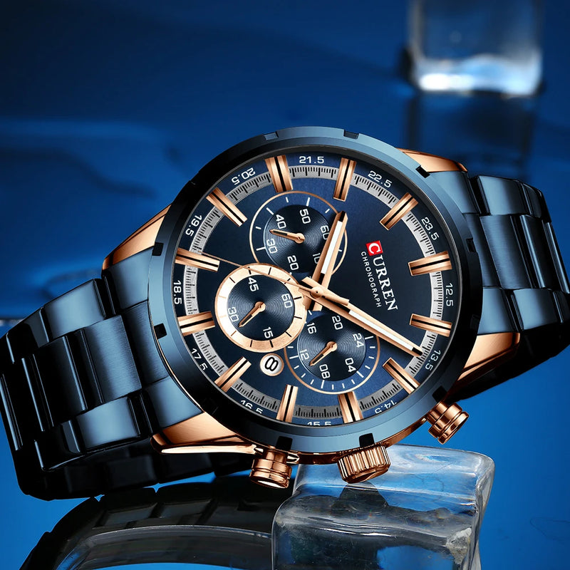 Relógio Curren 8355 Azul