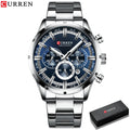 Relógio Curren 8355 Prata