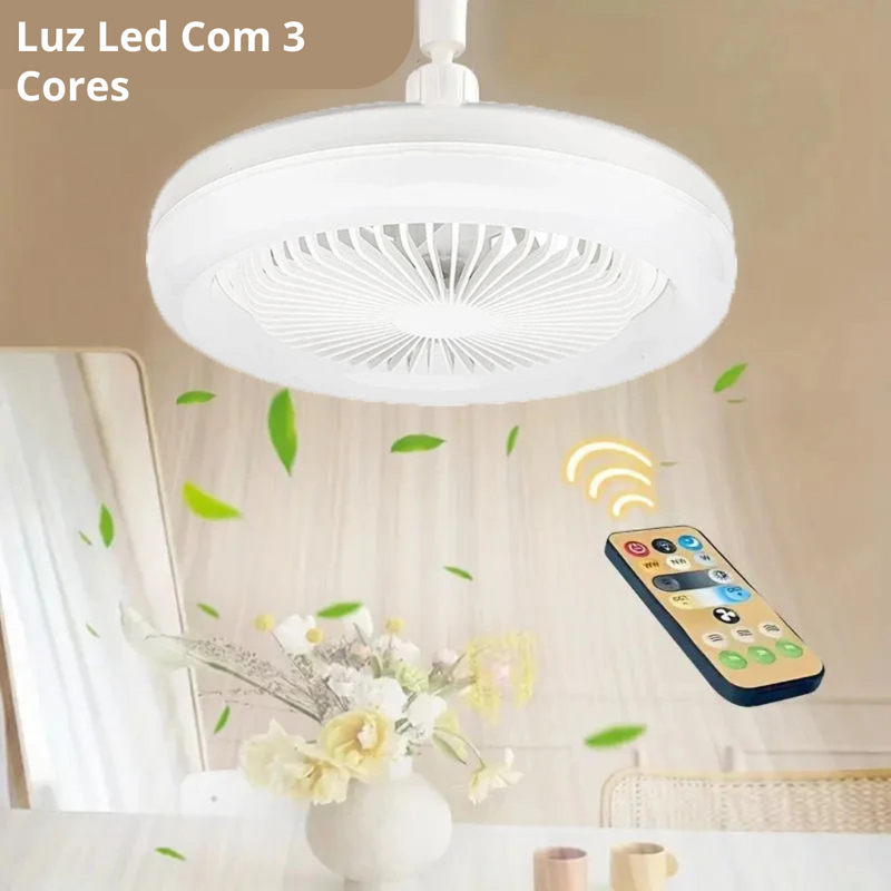 Ventilador de Teto com luz Led
