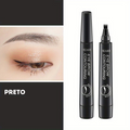Caneta Micropigmentadora à prova d'água preto