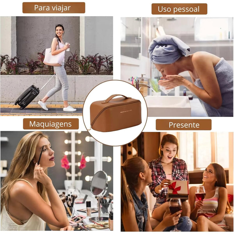 MakeNest - Necessaire Organizadora de Cosméticos para Maquiagem Feminina