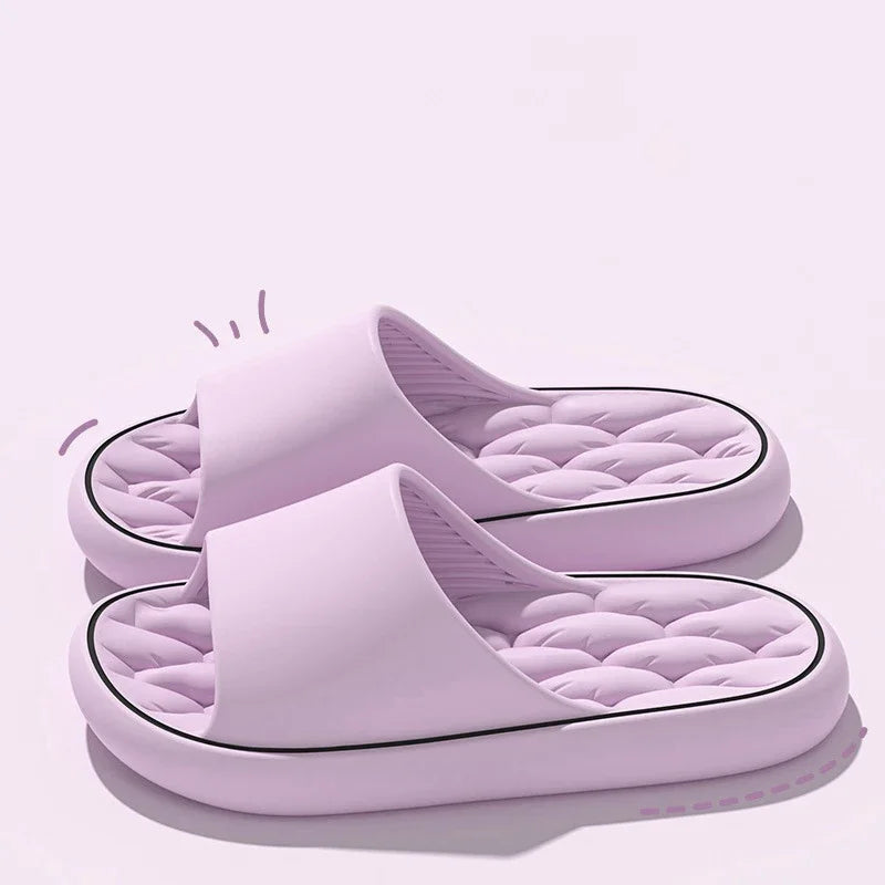 Chinelos Confort  - Ultra Macios roxo