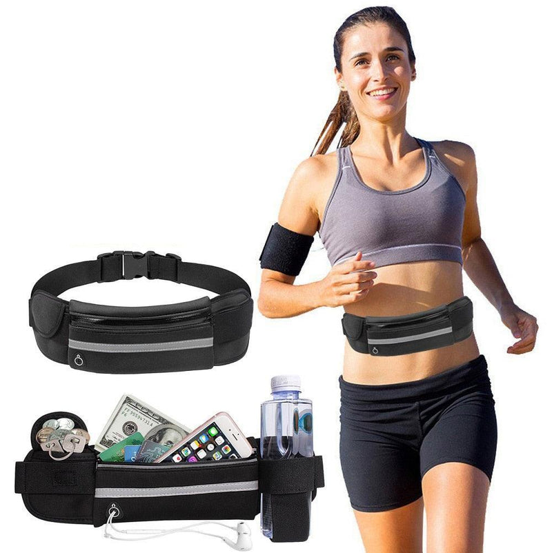 Pochete Esportiva de Cintura preto